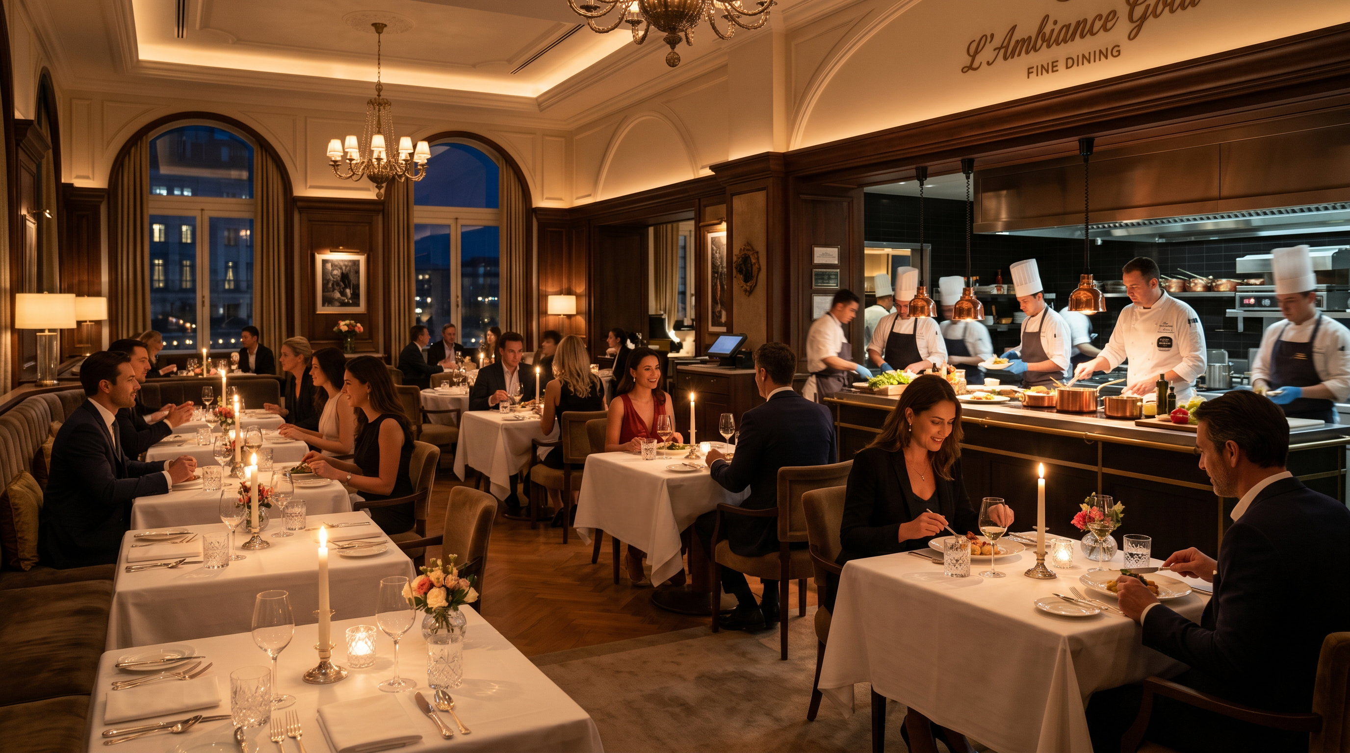 Award-winning fine dining restaurant at Central UK Resort Hotel